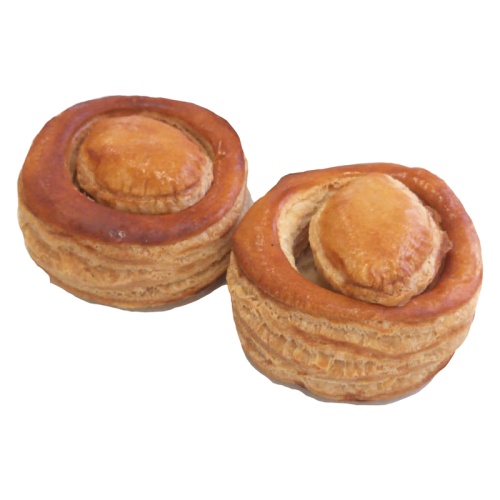 Pastei bakjes 2 stuks