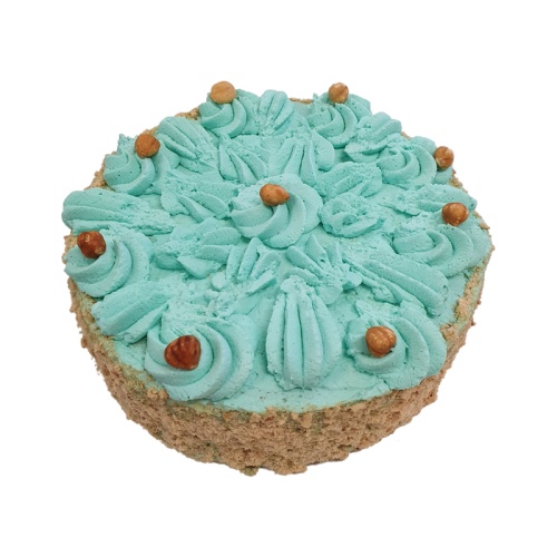 Geboorte taart blauw