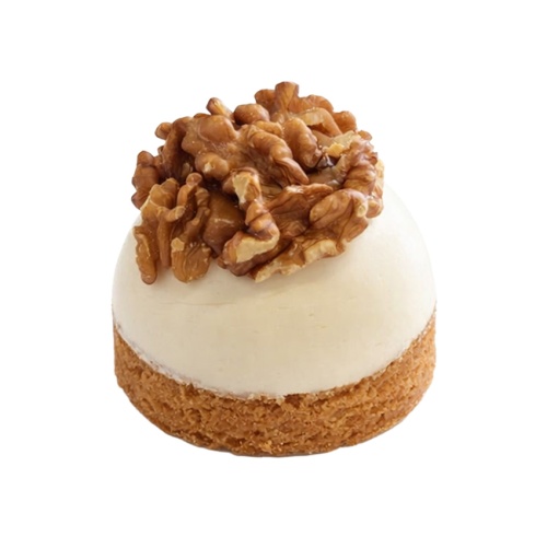 Caramel walnoot cheesecake gebak