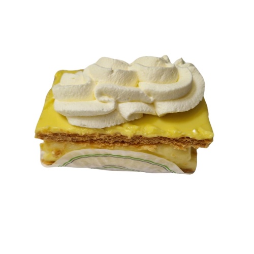 Paas tompouce gele room met slagroom