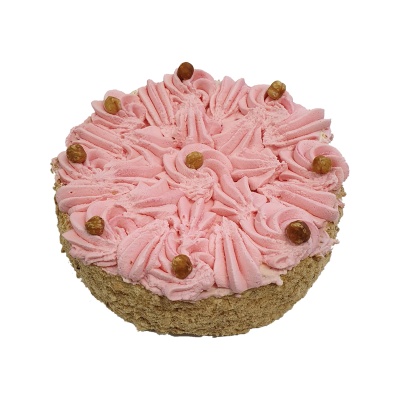 Geboorte taart roze