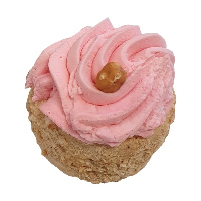 Geboorte gebak roze