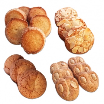 Amandel spijs koekjes per 100 gr