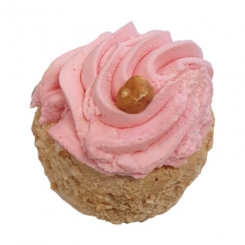 Geboorte gebak roze