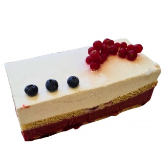 Frambozen schnitte (vegan)